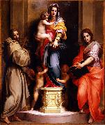 Andrea del Sarto Madonna of the Harpies painting